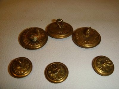   Gordon Military College Barnesville Georgia Uniform Buttons