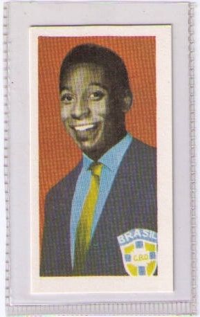 1971 Barratt Early Vintage Pele Card NRMT MT Condition