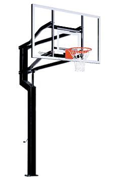 Goalsetter Basketball Goal Internal MVP 72 in Glass