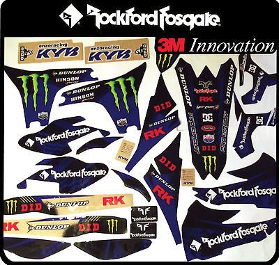 GRAPHICS FOR YAMAHA YZ 450 F 2010 2012 450F YZF DECALS STICKERS