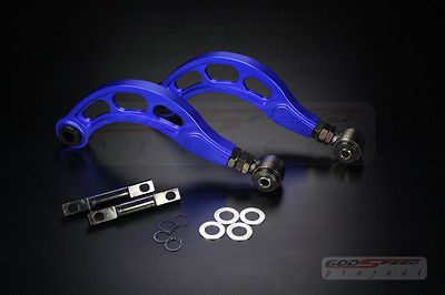   VTEC SUSPENSION ADJUSTABLE GEN2 CAMBER KIT BLUE (Fits Honda Si 2008