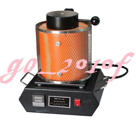 New Type 1KG Digital Automatic Melting Furnace Melt Scrap Silver Gold 