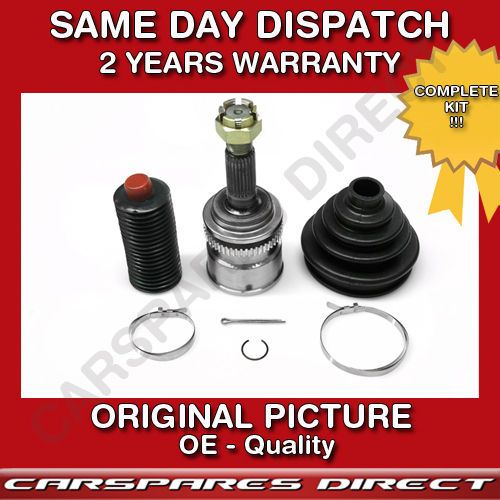 DAIHATSU TERIOS 1.3 CV JOINT OUTER & CV BOOT KIT DRIVESHAFT 1997 05 