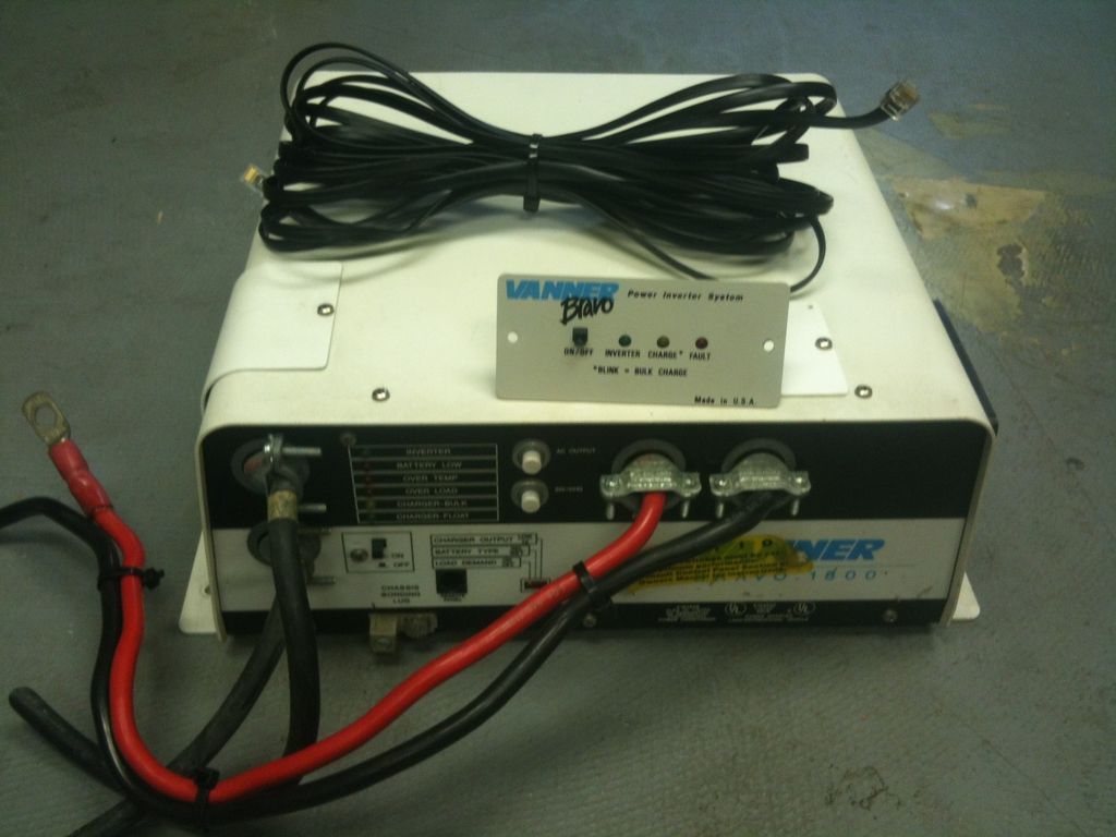 VANNER BRAVO 1800 POWER INVERTER SYSTEM   MODEL# BRC12 1800SH 