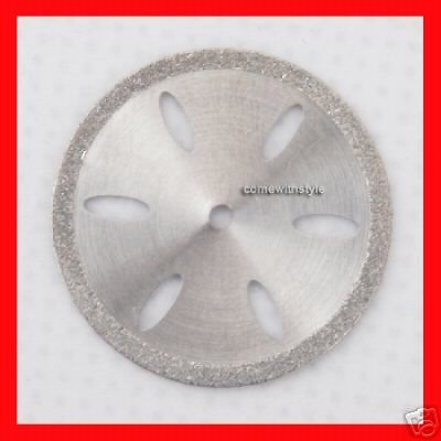 C07 22 MM DIAMOND DISC WHEELS LAPIDARY SAW FITS DREMEL 10 pcs NEW 