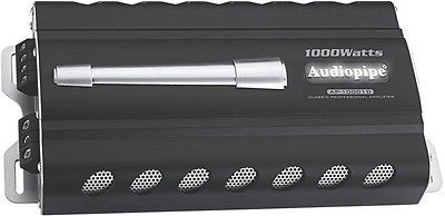 NEW AUDIOPIPE AP10001D 1000W CLASS D CAR AUDIO AMPLIFIER AMP 1000 WATT 