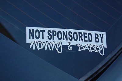 NOT SPONSORED BY Sticker Decal Vinyl JDM Euro Drift Lowered illest 