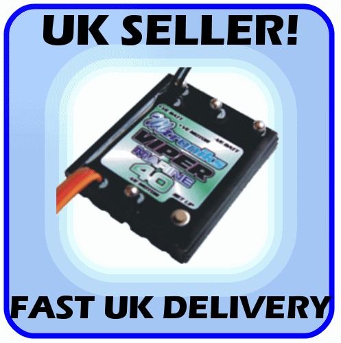 Marine 40 amp Forward/Revers​e Electric Speed Controller for model r 