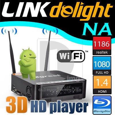 Egreat R300 3D Media Player Full HD 1080p HDMI 1.4 Realtek 1186 Wifi 