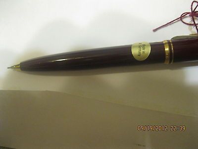 NOS MONTBLANC PENCIL .5 MM RARE 1980 S MODEL BURGUNDY RESIN