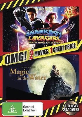 Adventures OF SHARKBOY and LAVAGIRL + MAGIC IN THE WATER = NEW R4 DVD