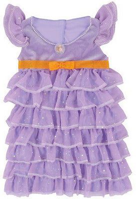 Fancy Nancy Posh Party Dress Costume Child 4 6X 3+ pretend party