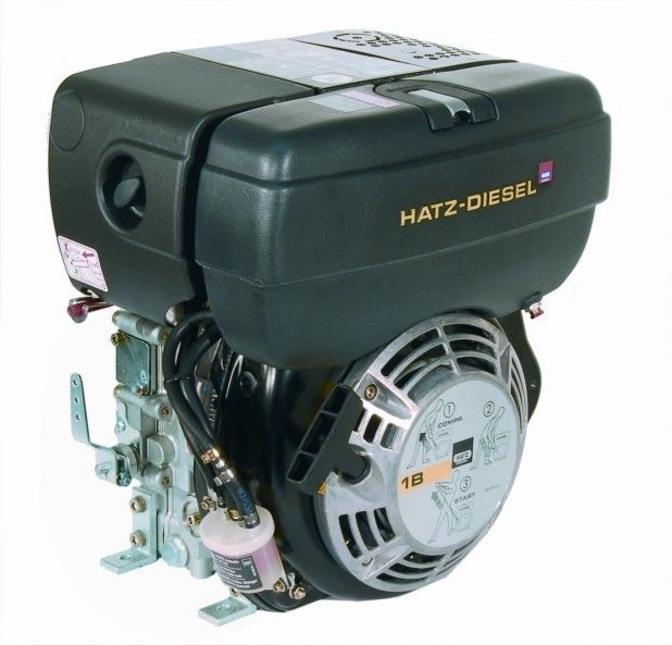 HATZ 1B40 9.2HP DIESEL ENGINE WITH RECOIL START ZZ002198 Free UK & EU 