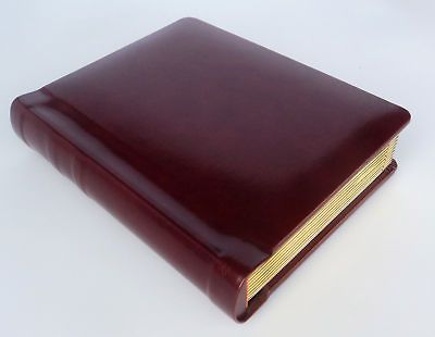 professional 5x7 burgundy wedding album 24 photos 