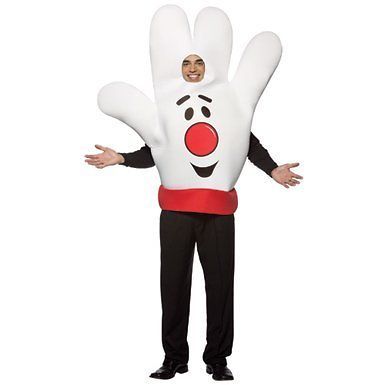 hamburger helper hand adult one size  76