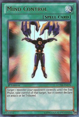 Newly listed 1x (M/NM) Mind Control   LCYW EN176   Ultra Rare   1st 