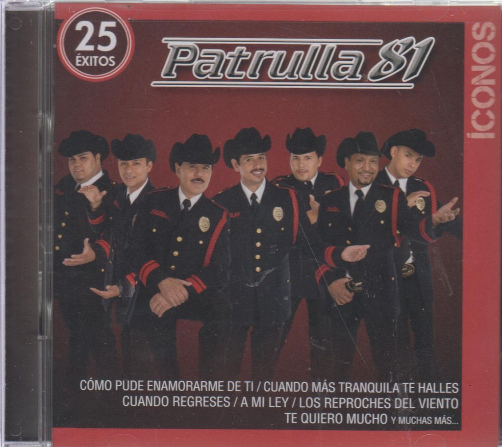 Patrulla 81 CD NEW 2 Disc Set 25 Exitos Cuando Mas Tranquila Te Halles 