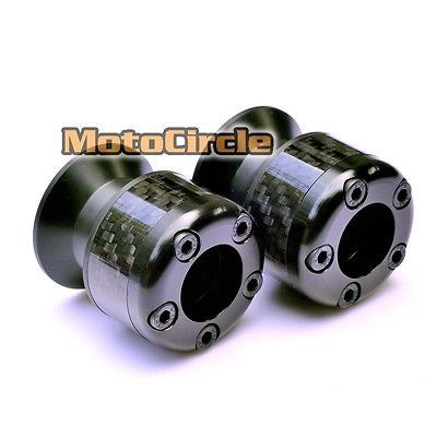 Black MotoCircle BMW S1000RR Swingarm Spools Sliders For Paddock Stand