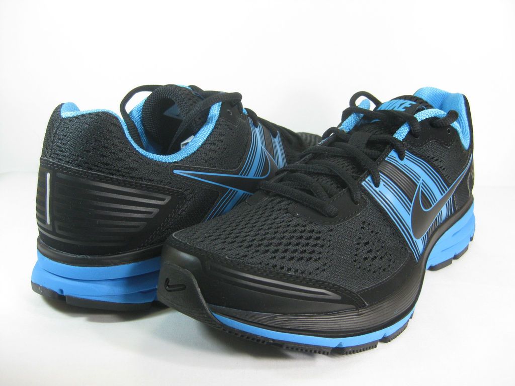 NIKE MENS AIR PEGASUS+ 29 Black/Blue Glow  524950 004  RUNNING 