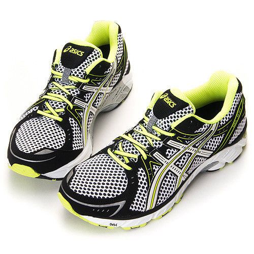 ASICS GEL 1170 (4E) Running Shoes in White/ Yellow #G104 + SOCKS GIFT 