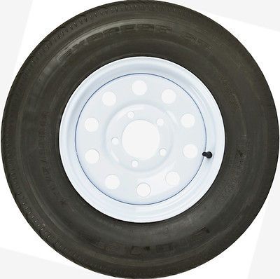 13 WHITE WHEEL 175/80R13 BOAT CAMPER TRAILER SPARE RIM +TIRE (WHEEL 