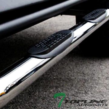 OVAL SIDE STEP NERF BARS running boards 99 13 CHEVY SILVERADO/SIERRA 