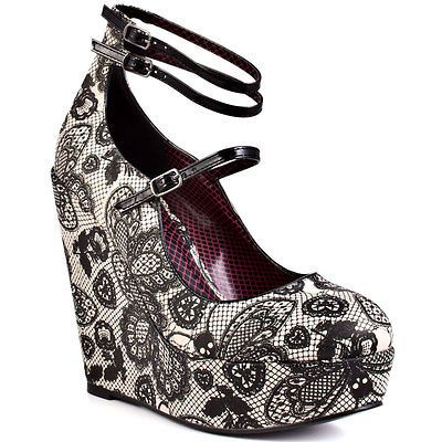 iron fist lovelace wedge platforms women us size 9