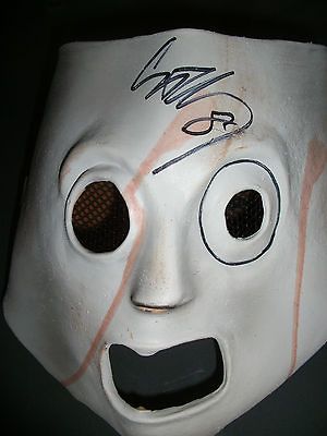 Corey Taylor RARE Authentic Signed Slipknot Maggot Mask Stone Sour 