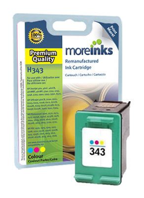 Remanufactured HP 343 Tri Colour Ink Cartridge for Deskjet 460c 