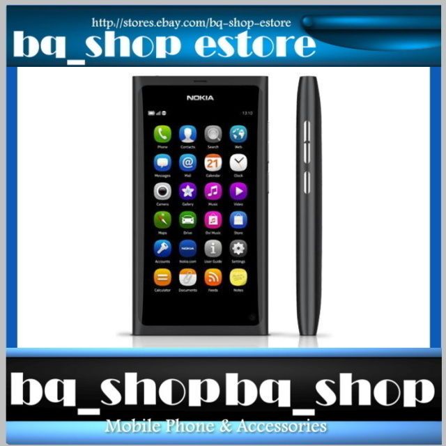 New Nokia N9 64GB Black 1GHZ 8MP Dual LED Flash AMOLED Unlocked Phone 