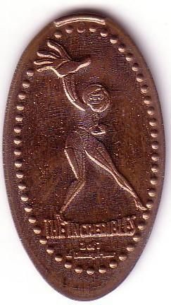 Elastigirl The Incredibles Souvenir Pressed Penny