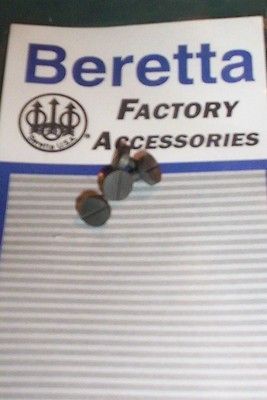 BERETTA FACTORY 92 92F 92FS M9 96 NEW *GRIP SCREWS* NP3 FINISH 90 