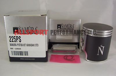 NAMURA PISTON KIT KAWASAKI KX250 1992 2004 STANDARD BORE 66.35