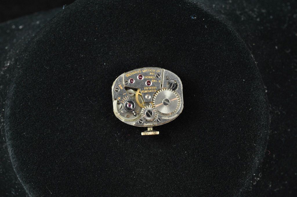 vintage benrus ladies wristwatch movement model bn 1 time left