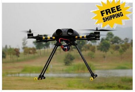 Free Ship Bumblebee 550 Quadcopter ARF W/ Props, Motor, ESC, Flight 