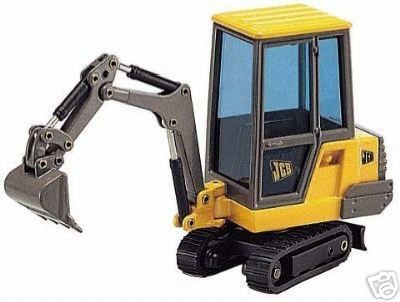 35scale joal diecast jcb 801 mini excavator 162 mint  27 