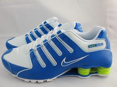 new men s nike shox nz 378341 410 soal soal whit e cyber