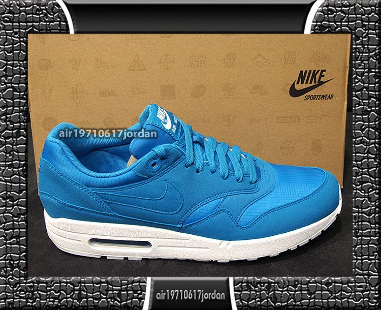 Nike Mens Air Max 1 Dynamic Blue White 308866 444 US 6~12 navy 