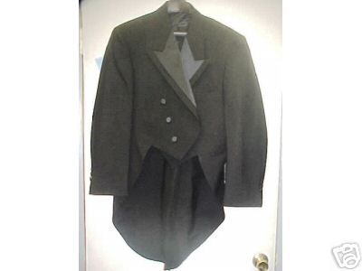 oscar dela renta tuxedo tailcoat tails 42s brand new