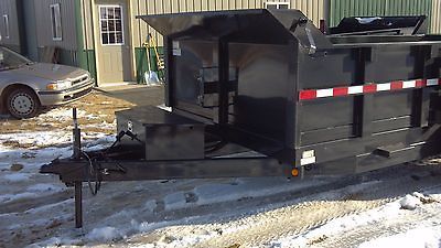 83 x14ft 14000 dump trailer  5750 00