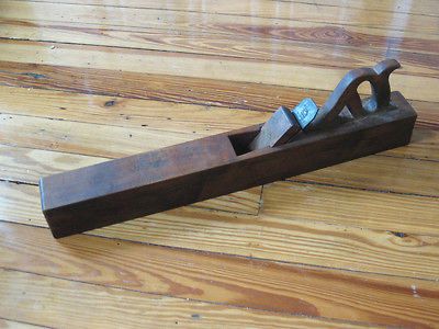 huge VINTAGE wooden GUBESO JOINTER PLANE TOOL Germany Columbia wood 