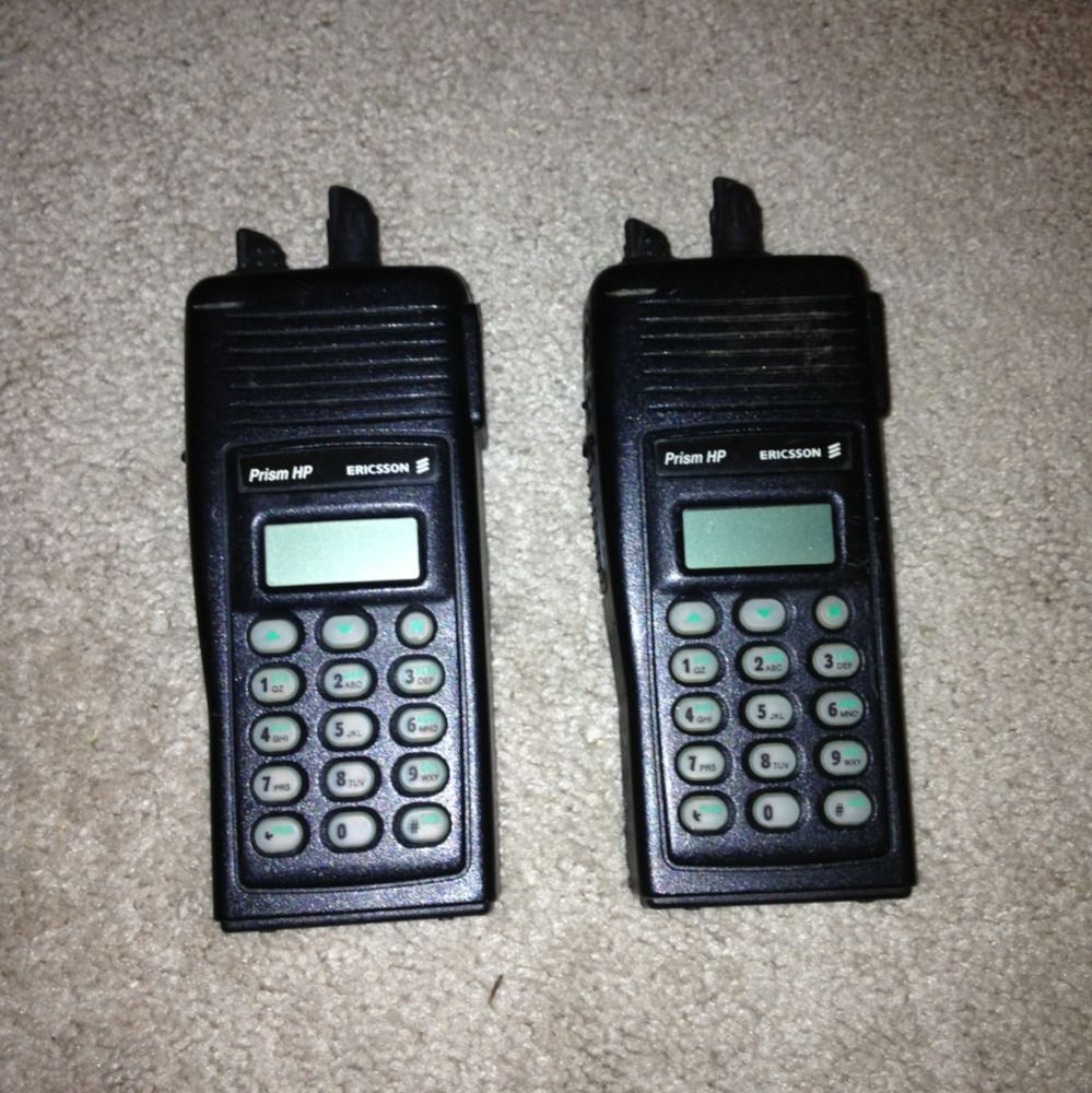 Lot Of Two Ericsson Prism HP 800 MHz EDACS Radios