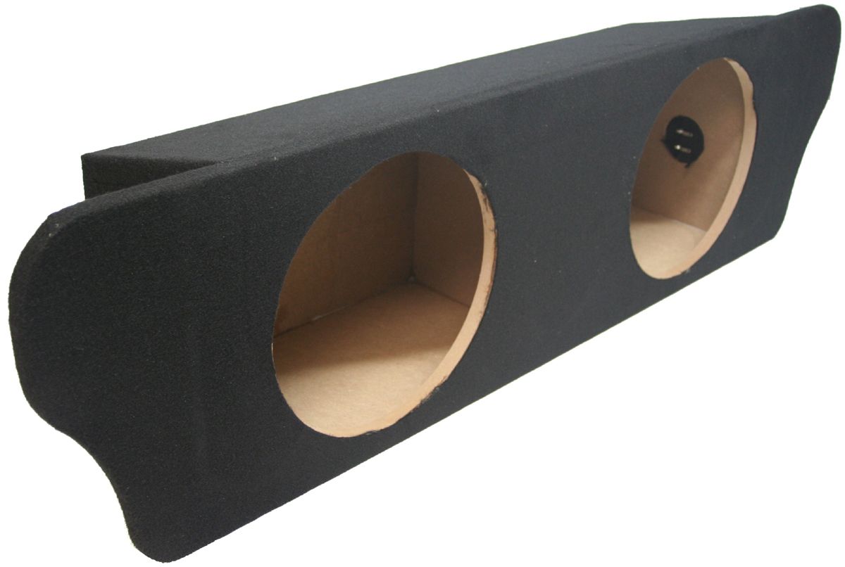   FORD MUSTANG 94 04 COUPE DUAL 12 SUBWOOFER BOX SPEAKER ENCLOSURE SUB