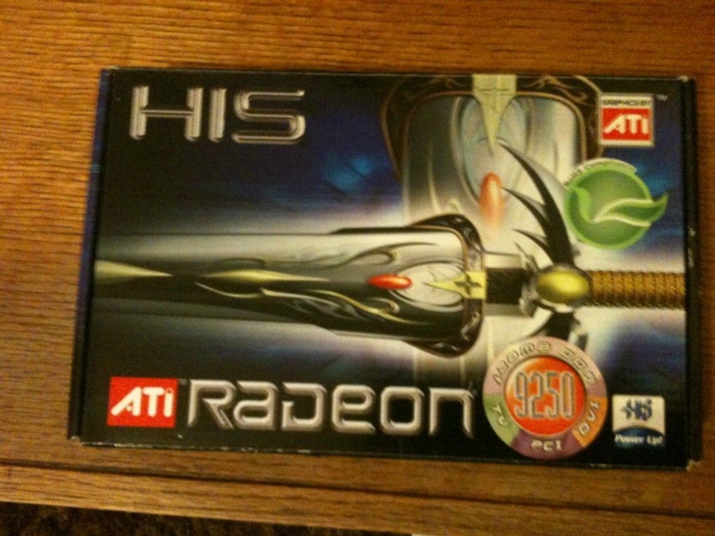   ATI Radeon 9250 (H925H128E1TOPN) 128 MB DDR SDRAM PCI Graphics adapter