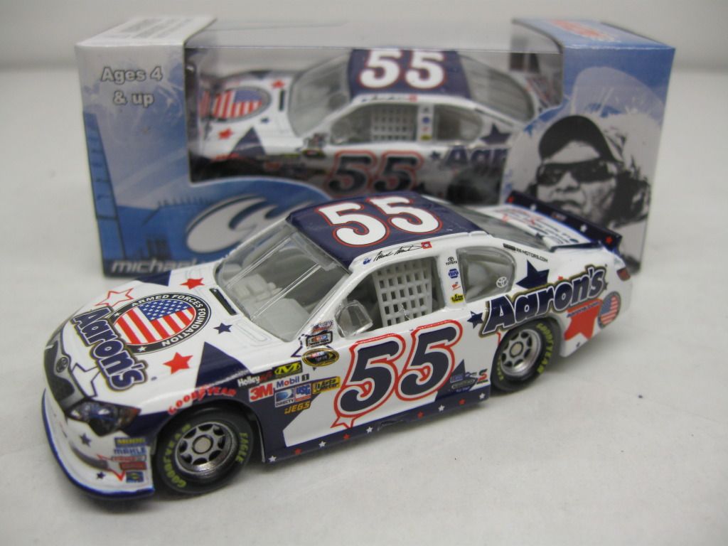 2012 Mark Martin 55 Aarons NASCAR Unites Action 1 64