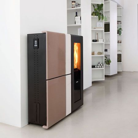 STUFA PELLET CANALIZZATA SNELLA 11KW RAVELLI ECOTECK POELE 