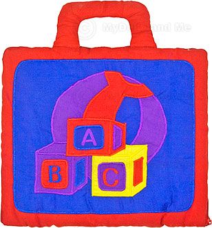 Alphabet Cloth Bag 26 Felt Pieces Children Baby Toddlers Educational 