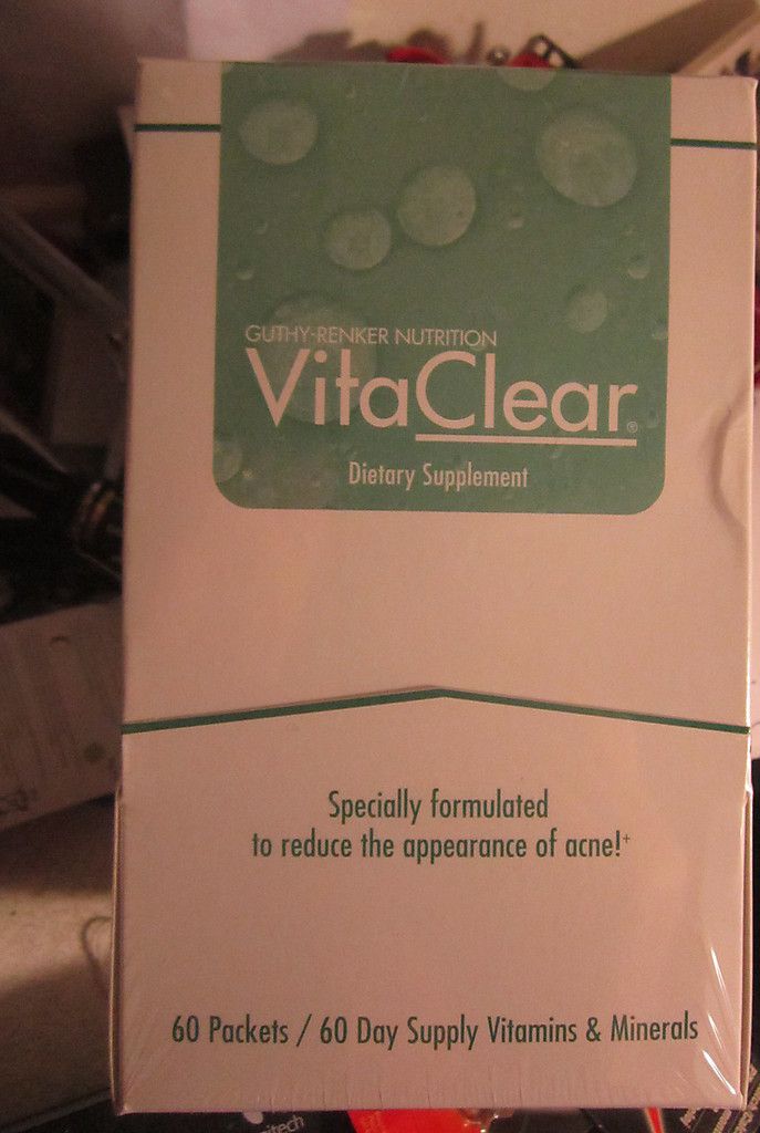 Vitaclear Guthy Renker Acne Treatment Dietary Supplemen