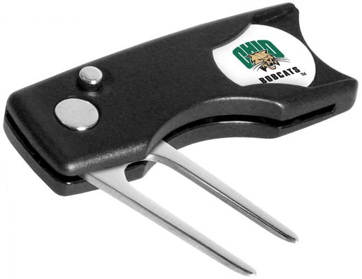 Ohio University Bobcats Spring Action Divot Tool New