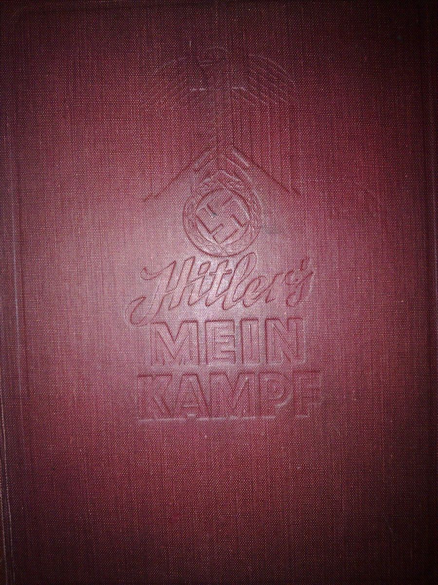 ADOLF HITLER MEIN KAMPF ENGLISH ORIGINAL 1939 MURPHY TRANS UNCUT 